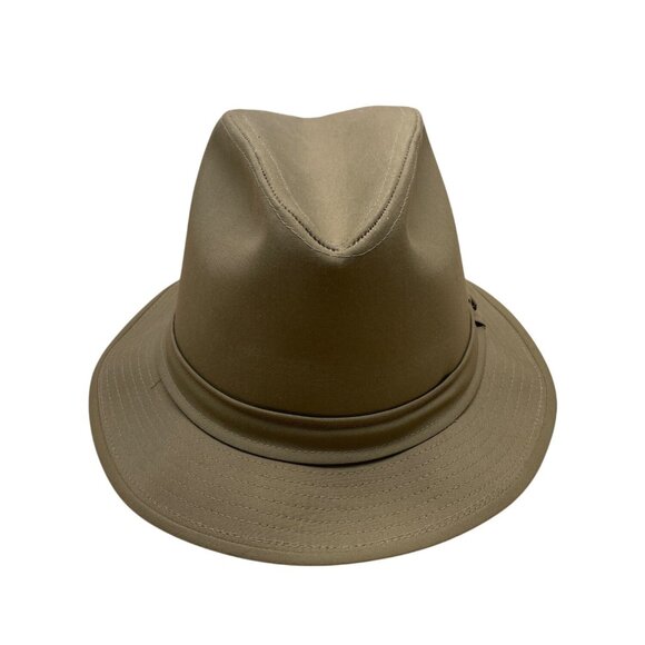 Stetson Mens Beige Fedora Hat Classic Design Size 7 1/8 - 57 - New - Picture 2 of 13